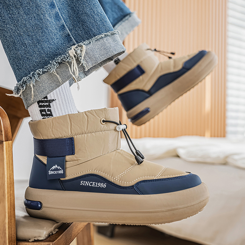 Men's casual snow boots winter - Outdoor Sports Leisure ulasan dan harga