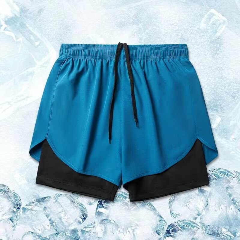 2 in 1 Men's Outdoor Running S - Outdoor Sports Leisure ulasan dan harga