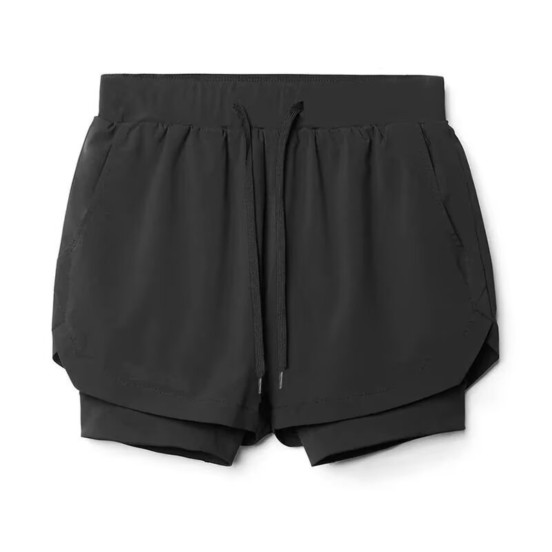 2 in 1 Men's Outdoor Running S - Outdoor Sports Leisure ulasan dan harga