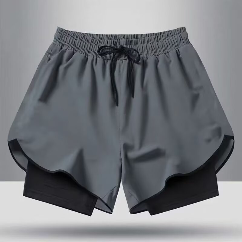 2 in 1 Men's Outdoor Running S - Outdoor Sports Leisure ulasan dan harga