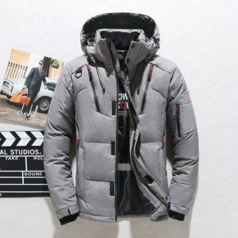 Down Jacket Men's Short Men's  - Outdoor Sport Winter Jacket ulasan dan harga