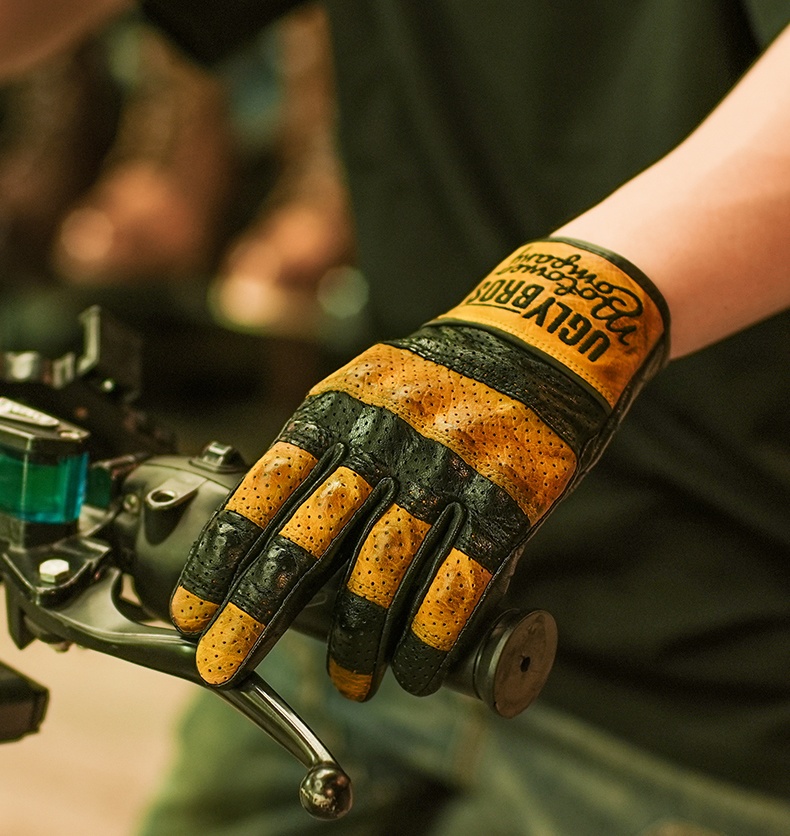 Uglybros Unisex  Genuine Leath - Horse Riding Glove ulasan dan harga