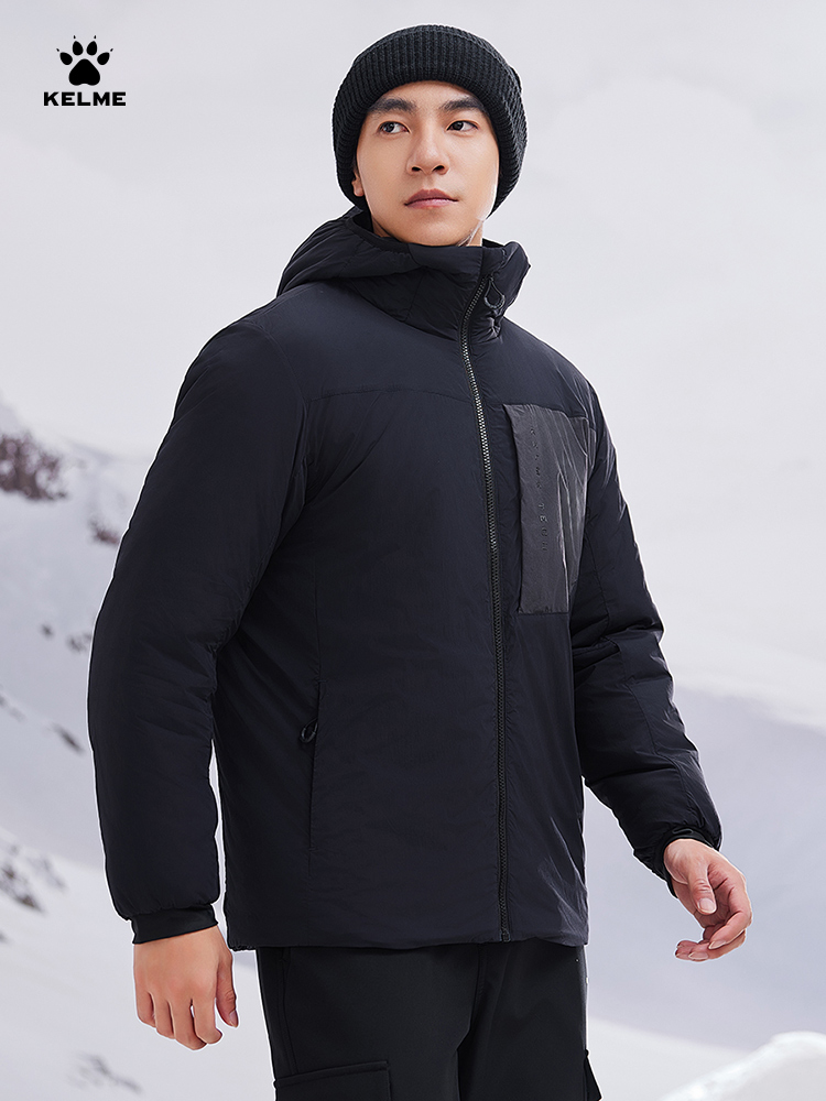 Kelme Lightweight Hooded Outdo - Outdoor Sport Winter Jacket ulasan dan harga