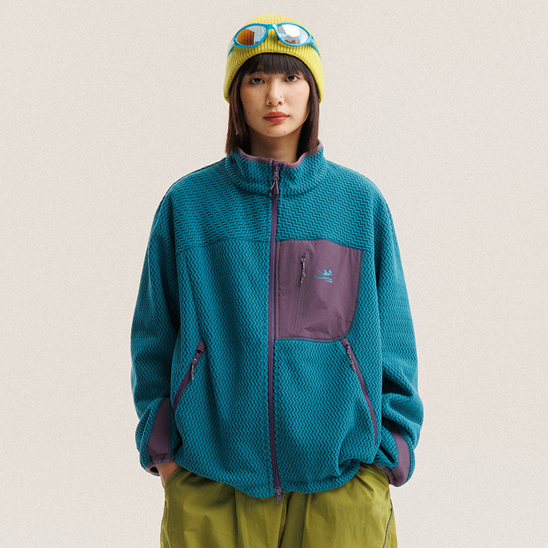 Autumn Winter Polar Fleece Wav - Outdoor Sport Winter Jacket ulasan dan harga