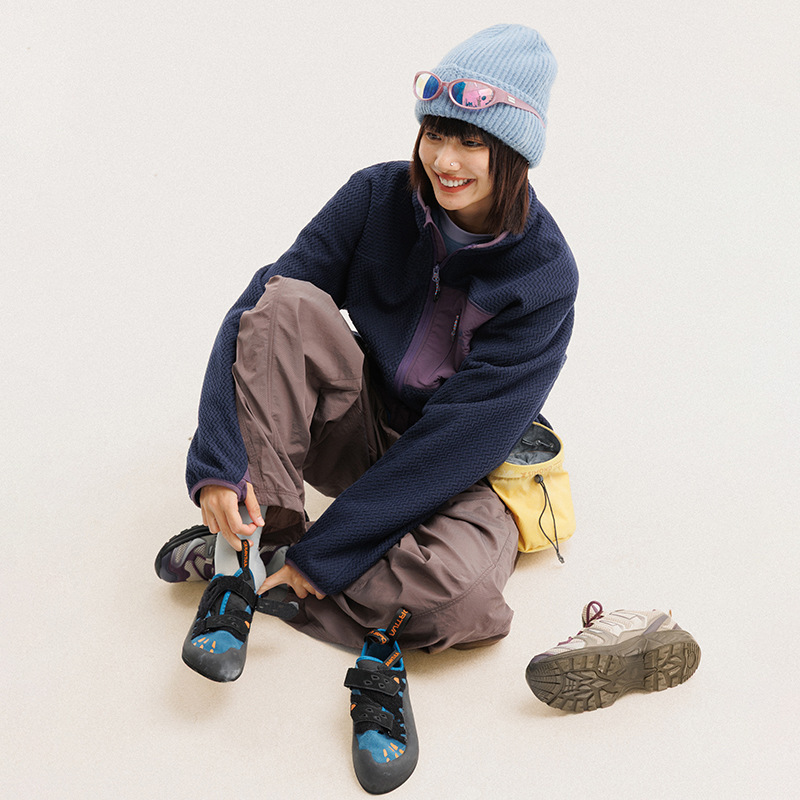Autumn Winter Polar Fleece Wav - Outdoor Sport Winter Jacket ulasan dan harga