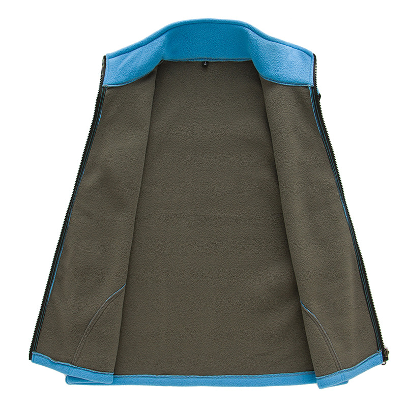 TRVLWEGO Fleece Vest Men Jacke - Outdoor Sport Winter Jacket ulasan dan harga