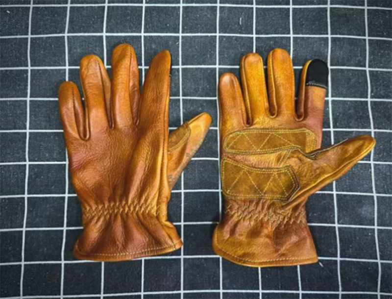 Handmade Genuine Leather Retro - Horse Riding Glove ulasan dan harga