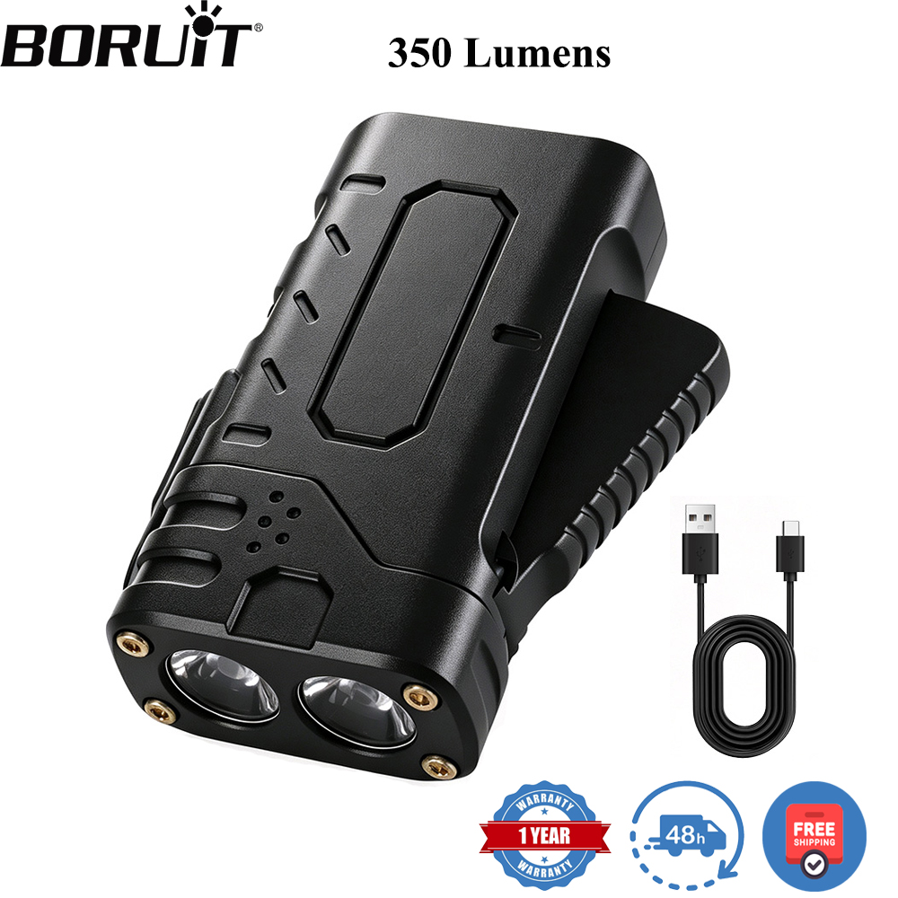 BORUIiT Hand Crank EDC LED Fla - Outdoor Sport Gear ulasan dan harga