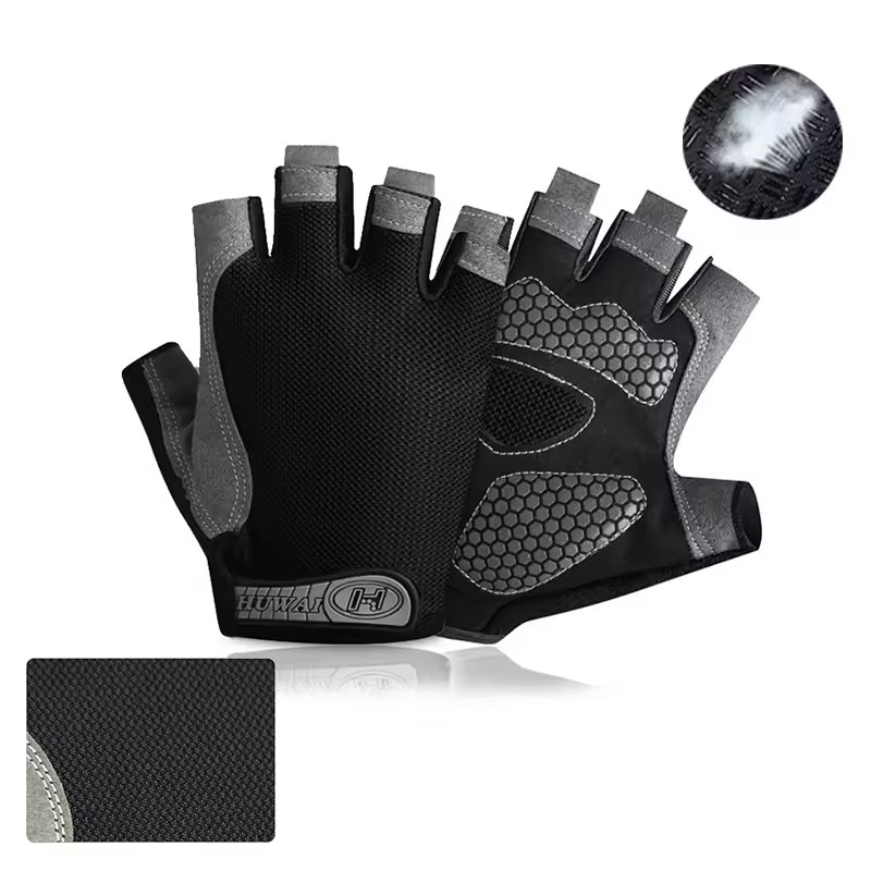 Breathable Anti-Slip Half Fing - Horse Riding Glove ulasan dan harga
